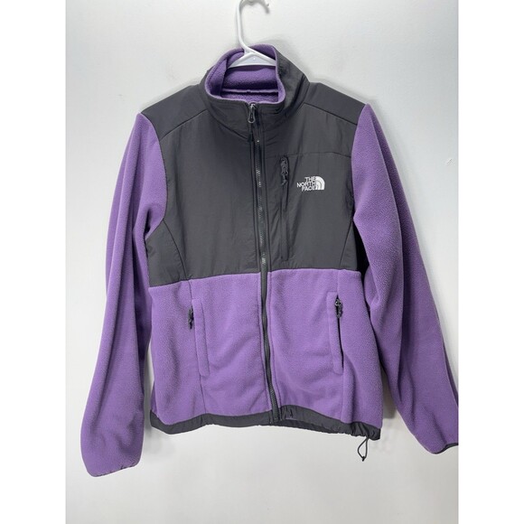 THE NORTH FACE Women’s Purple Full Zip Fleece Polartec Recycled Vented Jacket M - Picture 2 of 15